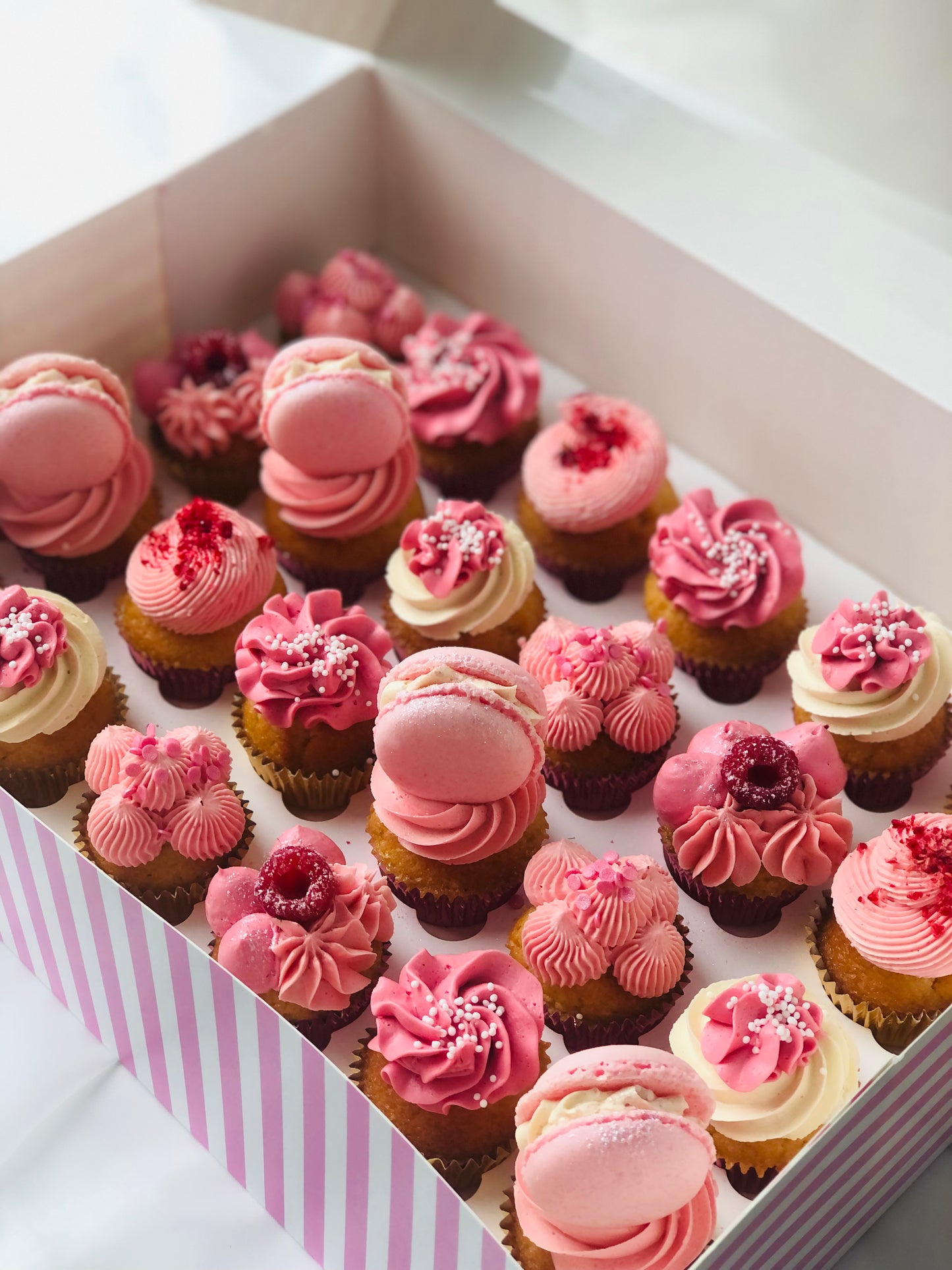 Moederdag mini-cupcakes vanaf 12 stuks