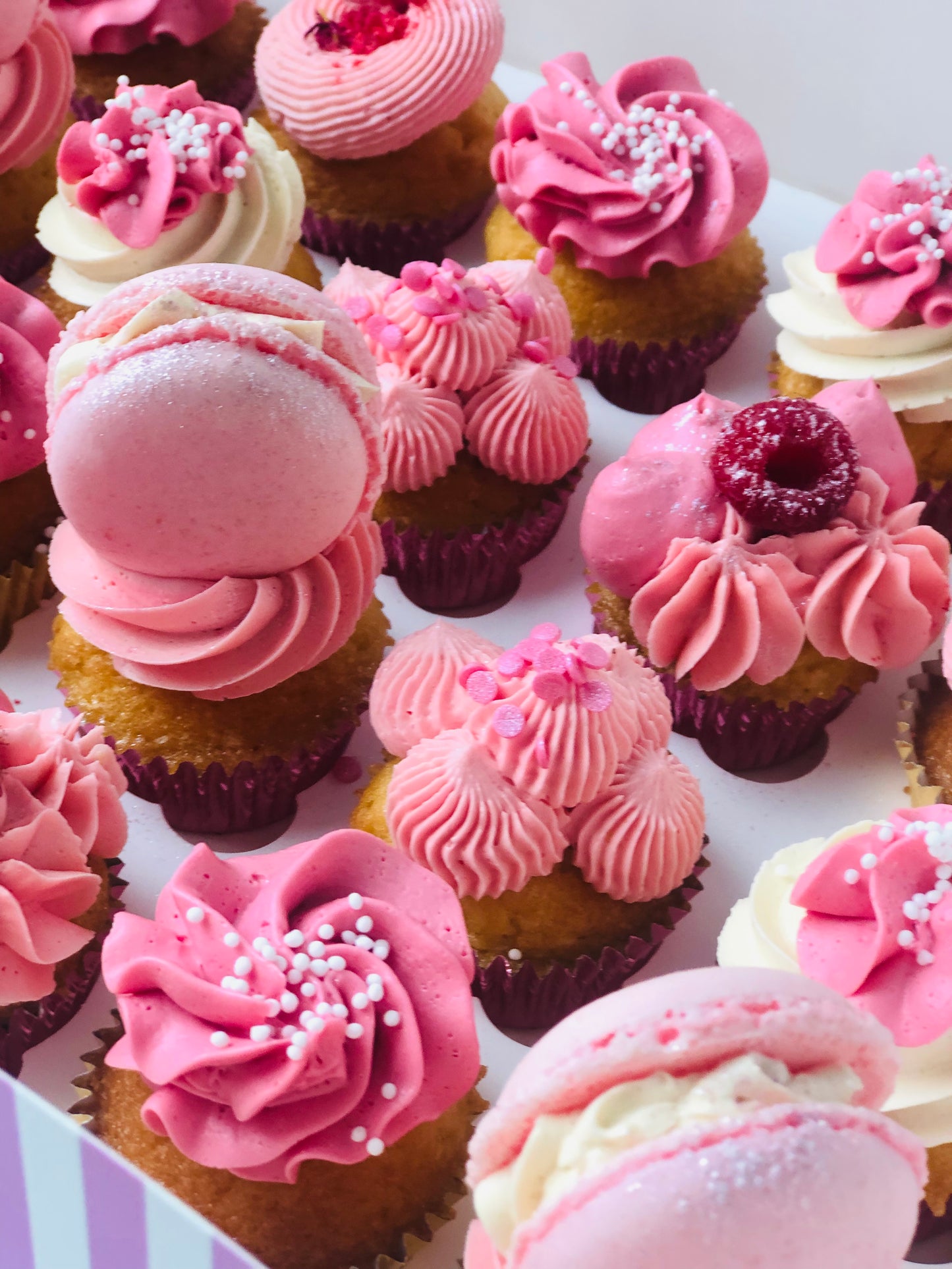 Moederdag mini-cupcakes vanaf 12 stuks