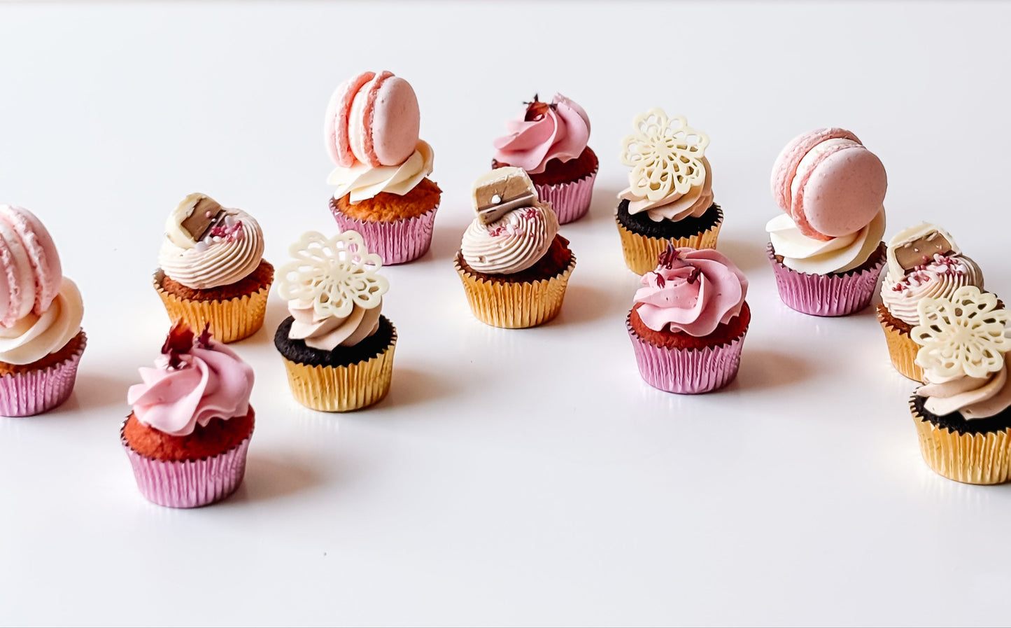 Mini-cupcakes - 12 stuks