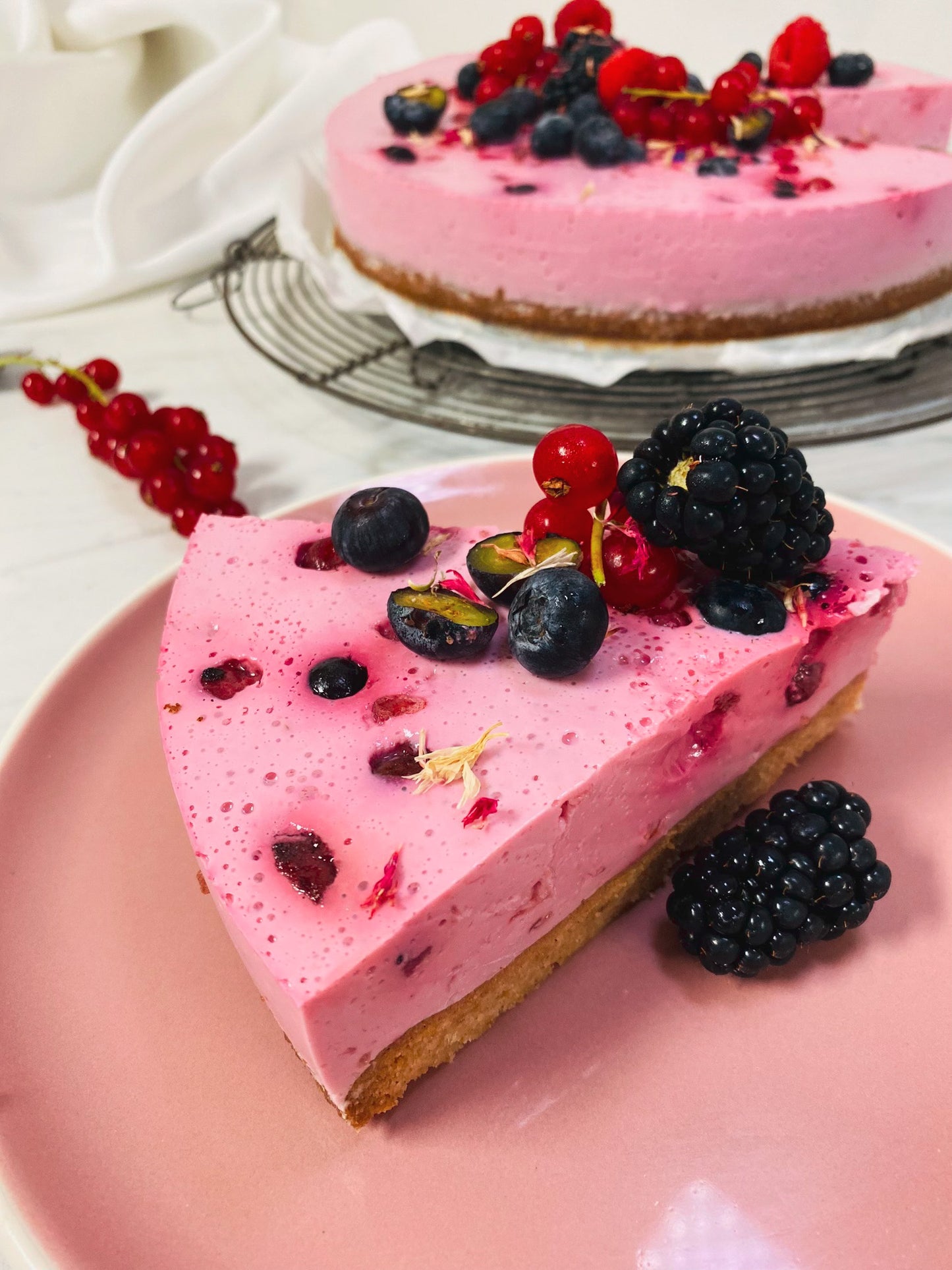 Cheesecake Forestfruit - SUIKERVRIJ