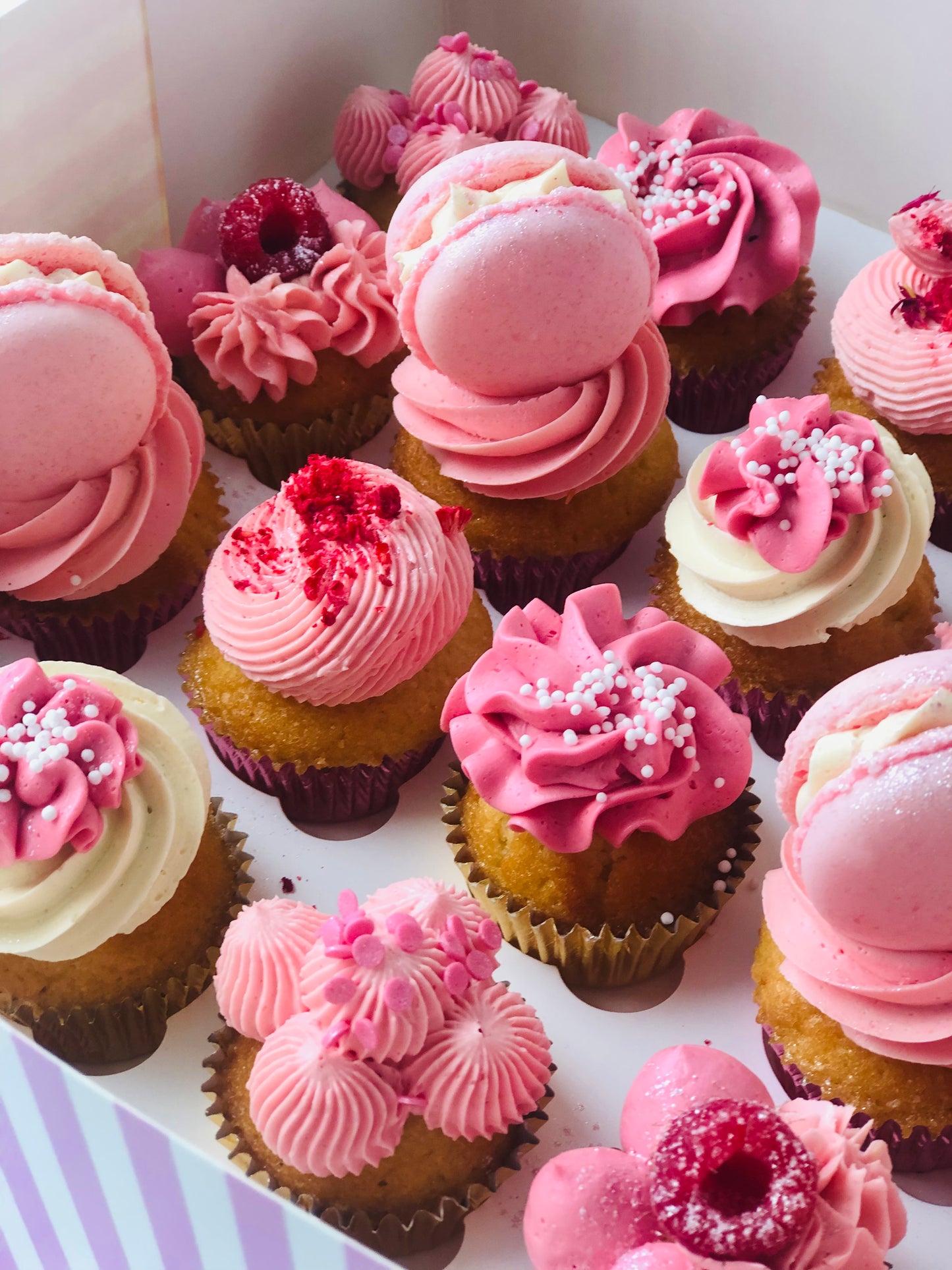 Moederdag mini-cupcakes vanaf 12 stuks