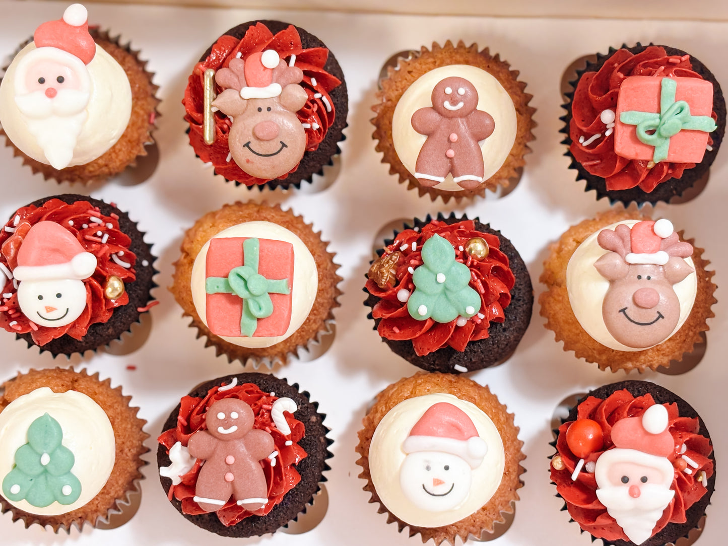 KERST - Mini Cupcakes - KIDS