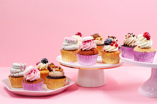 Cupcakes - variatie 12 stuks