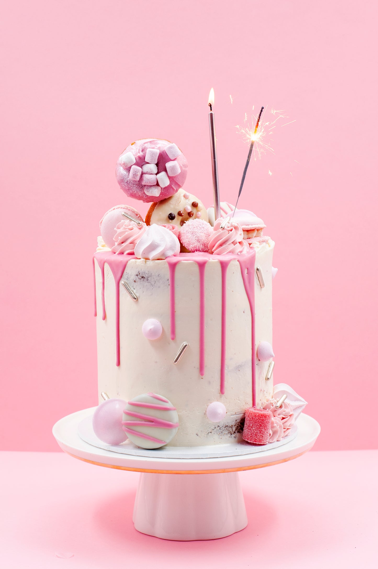 VEGAN Candyland- Cake (kleur naar keuze)