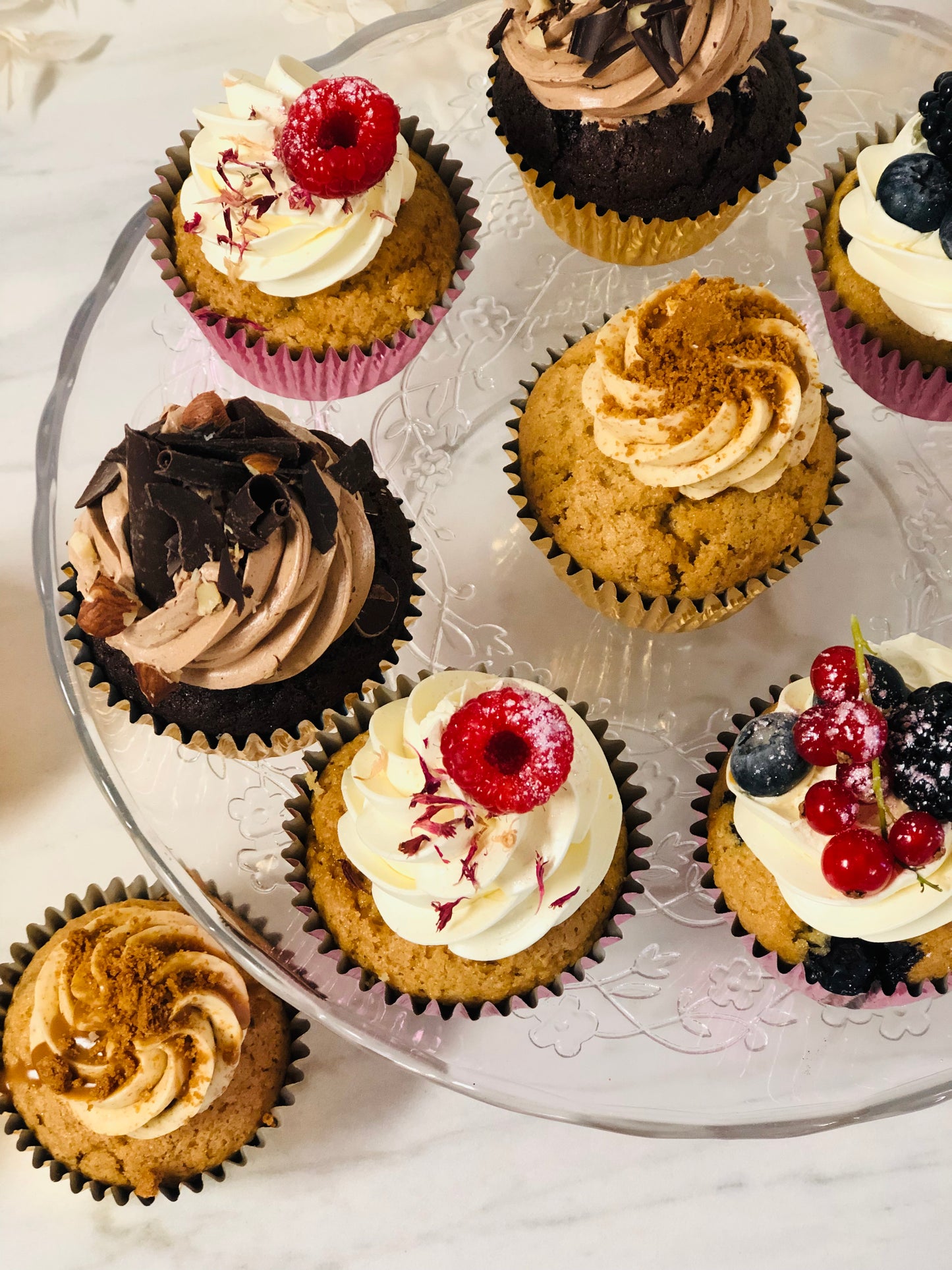 VEGAN Cupcakes - 6 stuks - pick your flavor!